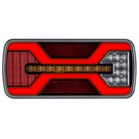 KAMAR X-SPIDER L2430 hátsó lámpa bajonettzárral 5 tűs 6 funkciós bal oldali