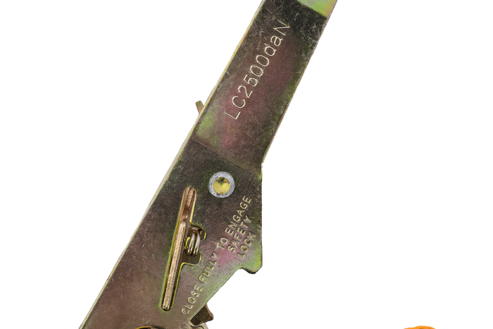 Négy darabos UNITRAILER 8m/50mm/5t szállítószalag-készlet feszítővel