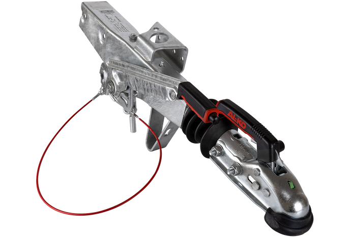 AL-KO 90S/3 ráfutószerkezet AK161 vonóhoroggal 1000 kg-os pótkocsihoz, négyszögletes vonórúddal