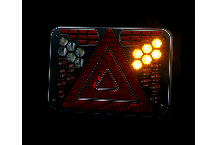 HORPOL LZD 3216 LED hátsó lámpa 7 funkció jobb