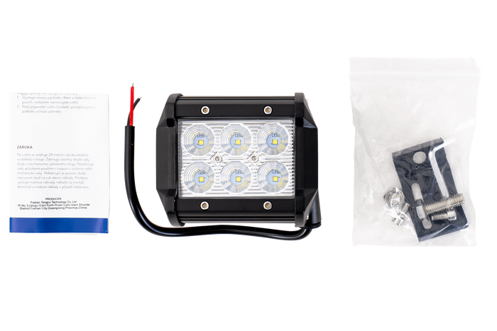 LED munkalámpa reflektorral TT TECHNOLOGY TT.28018F 6xLED 1300lm