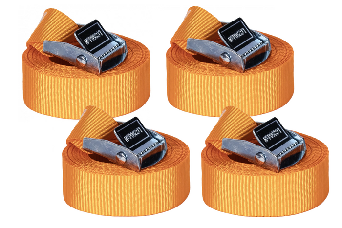 Négy darabos KAMAR 3m/25mm/2.5t egyrészes pánt feszítővel