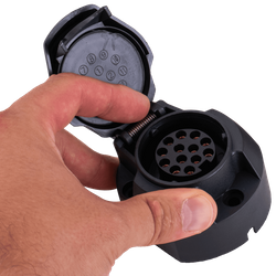 KAMAR 13-tűs vonóhorog-aljzat