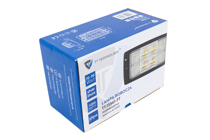 LED munkalámpa fényszóró TT Technology TT.13341-FT 8xLED 3200lm Fendt traktorokhoz