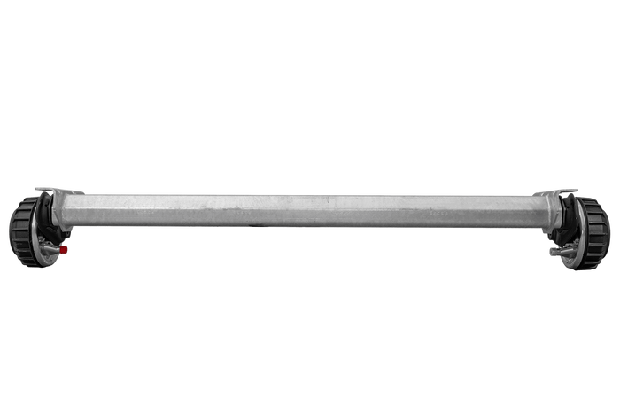 AL-KO COMPACT fékező tengely pótkocsihoz/szállítóhoz 1500kg 1510mm 1880mm 5x112