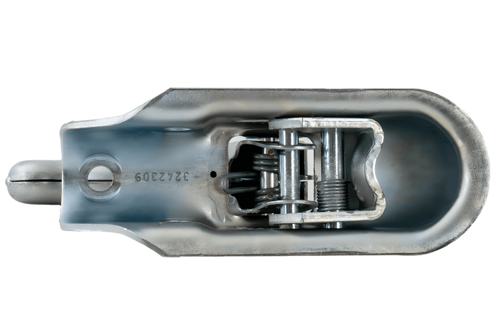KNOTT KK14-B gömbfejű vonóhorog 1400 kg-os pótkocsihoz, 45 mm-es csővonórúddal