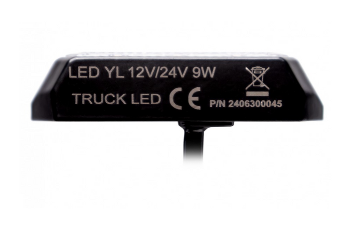 KAMAR LW0023-1 LED figyelmeztető lámpa, 2 villogó móddal