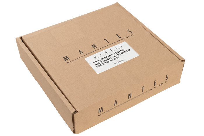 MANTES Eco szürke ponyvajavító készlet 500 g/m2