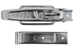 Oldalsó vonóhorog STEELPRESS ZB-01+Z-02 rögzítővel a pótkocsi teljes oldalsó zárásához
