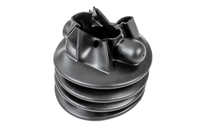 KNOTT KS30 gömbfejes vonóhorog stabilizátorral 3000 kg-os pótkocsihoz, 50 mm-es csővonórúddal