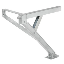 ProPlus 361510V01 kihúzható saroktámasz bal első/jobb hátsó pótkocsi oldalra 600kg 460mm