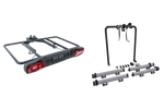Inter Pack Re-Cargo vonóhorogra szerelhető plató + adapter 2 kerékpár szállításához