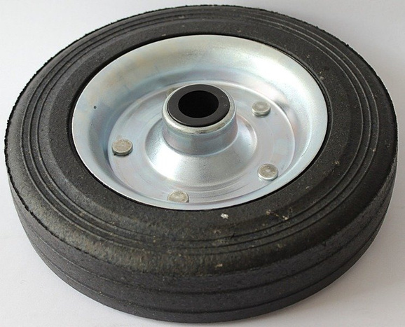 Pótkerék WINTERHOFF 200VB tömör gumiból, 200x50 mm
