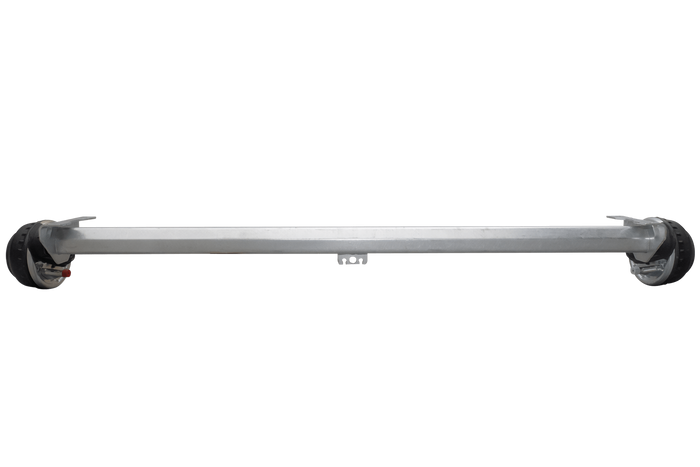 AL-KO COMPACT fékező tengely pótkocsihoz/szállítóhoz 1000kg 1685mm 2180mm 5x112