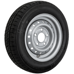 Megerősített pótkocsi kerék KENDA GUMIABRONCS 155/70 R12C 104/102N KENDA FELNI 4.5Jx12"H2 5x112 ET:20
