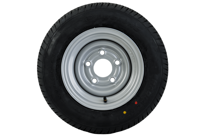 Megerősített pótkocsi kerék LINGLONG GUMIABRONCS 195/55 R10C 98/96N UNITRAILER FELNI 6Jx10"H2 5x112 ET:-4
