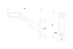 FRISTOM FT-146 LED-es helyzetjelző lámpák 3 funkcióval bal + jobb