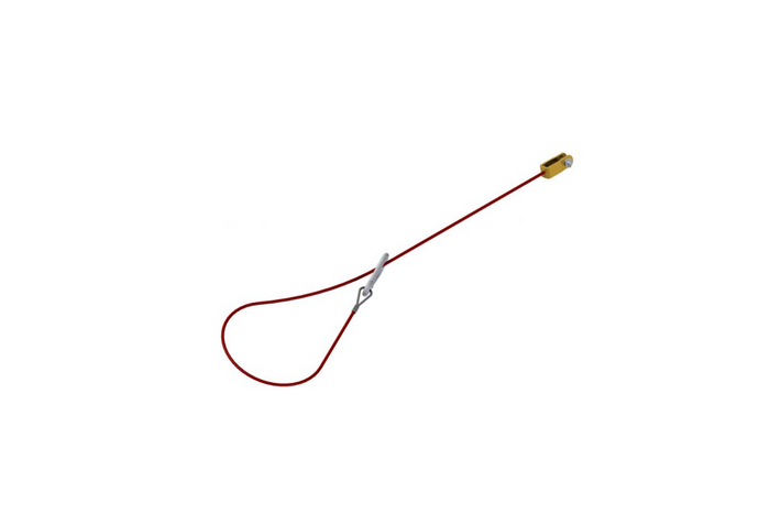 KNOTT vészhelyzeti biztonsági szakadár kötél karabínerrel, 1055 mm