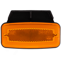 HORPOL LD 2765 LED-es helyzetjelző lámpa, narancssárga, univerzális, tartóval