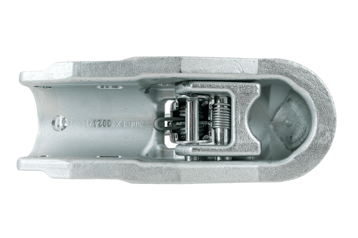 STEELPRESS BC-3000C-00-00 gömbfejes vonóhorog 3000 kg-os pótkocsihoz, 50 mm-es csővonórúddal, öntöttvas