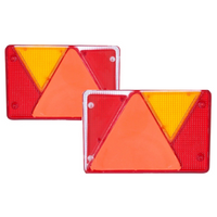 ASPÖCK MULTIPOUNT IV hátsó lámpaburkolat bal+jobb