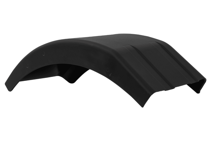 Két fél sárvédő készlet DOMAR DR1012201+DR1012202 pótkocsihoz, kerékjárati ív 384/200 mm bal+jobb