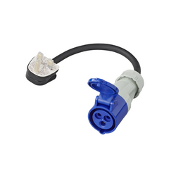 Adapter CEE csatlakozódugóval és UK aljzattal, UK ProPlus 373522DE kábel, 40 cm, 16A 230V 