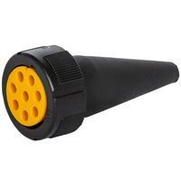 ASPOCK csatlakozó pótkocsi hátsó lámpáihoz, bajonett, 8 tűs, anya