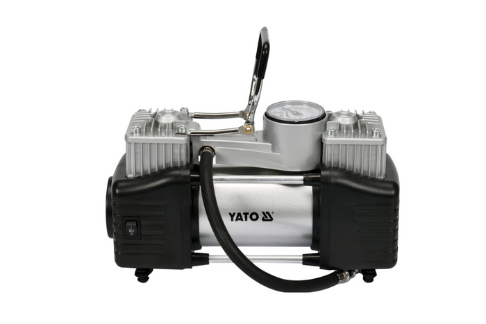 YATO YT-73462 autókompresszor 250W-os LED lámpával