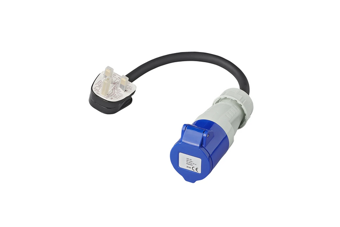 Adapter CEE csatlakozódugóval és UK aljzattal, UK ProPlus 373522DE kábel, 40 cm, 16A 230V
