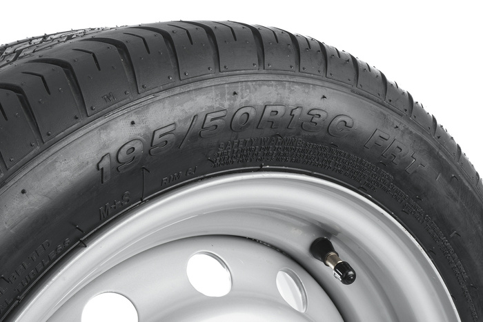 Megerősített pótkocsi kerék LINGLONG GUMIABRONCS 195/50 R13C 104/101N UNITRAILER FELNI 5.5Jx13"H2 5x112 ET:30