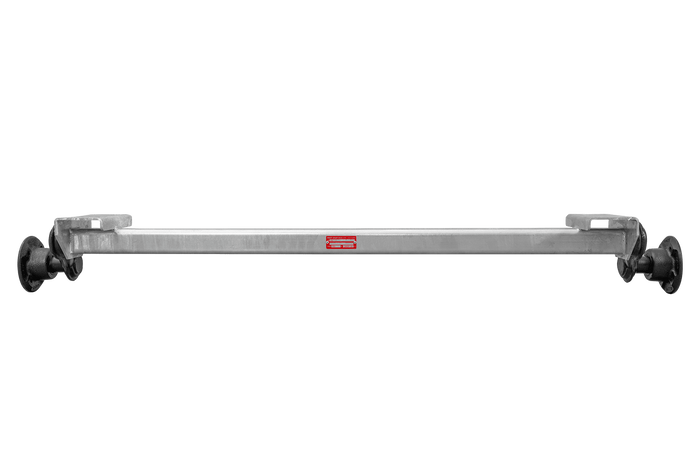 KNOTT VG7-L fékezetlen pótkocsi tengely 750kg 1190mm 1623mm 4x100