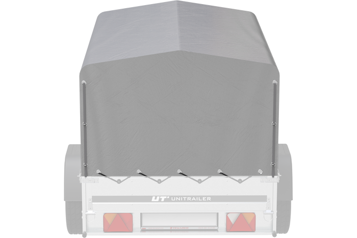 Váztakaró h-800 UNITRAILER ponyva pótkocsihoz 200x125cm GARDEN 201 KIPP