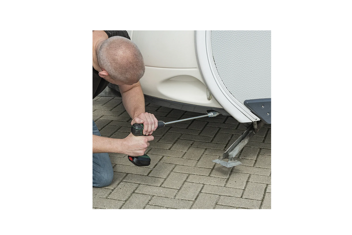 ProPlus 360030 Kihúzható támasztóhosszabbító 340 mm-es és 19 mm-es szállító utánfutóhoz