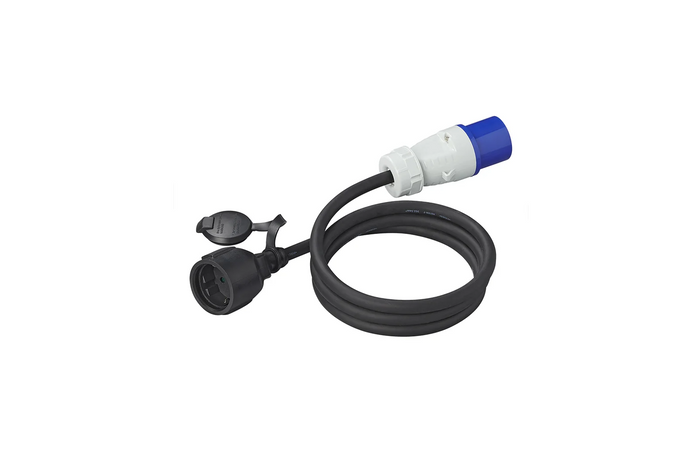 CEE dugós és védőérintkezős aljzatos adapter 16A 230V ProPlus 373530DE kábel 150cm