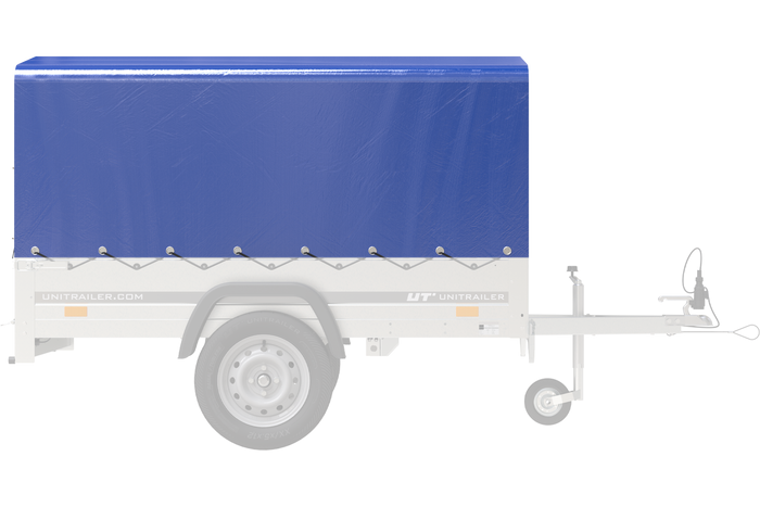 Váztakaró h-800 UNITRAILER ponyva pótkocsihoz 200x106cm GARDEN 200 KIPP