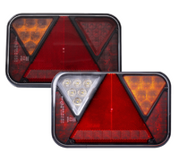 FRISTOM FT-270 hátsó lámpák LED bajonettzárral, 5 tűs, 6 funkciós, bal+jobb