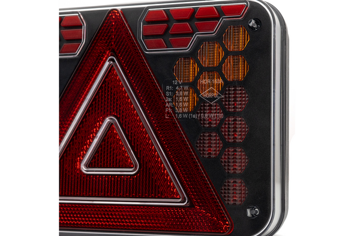 HORPOL LZD 3216 LED hátsó lámpa 7 funkció jobb