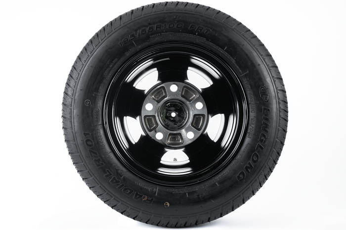 Megerősített pótkocsi kerék LINGLONG GUMIABRONCS 195/55 R10C 98/96N ALU FELNI UNITRAILER 6Jx10" 5x112 ET:-4