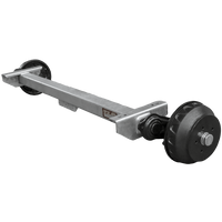 KNOTT VGB18MV fékezett tengely pótkocsihoz/szállítóhoz 1800kg 1300mm 1800mm 5x112