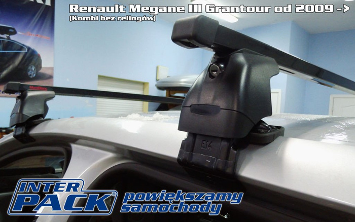 Mont Blanc AMC 5122 acél tetőcsomagtartó