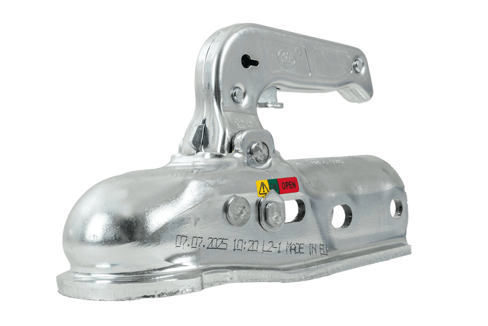 STEELPRESS BC-3000.1D-00-00+Z2 gömbfejes vonóhorog 3000 kg-os pótkocsihoz, 35-50 mm-es csővonórúddal