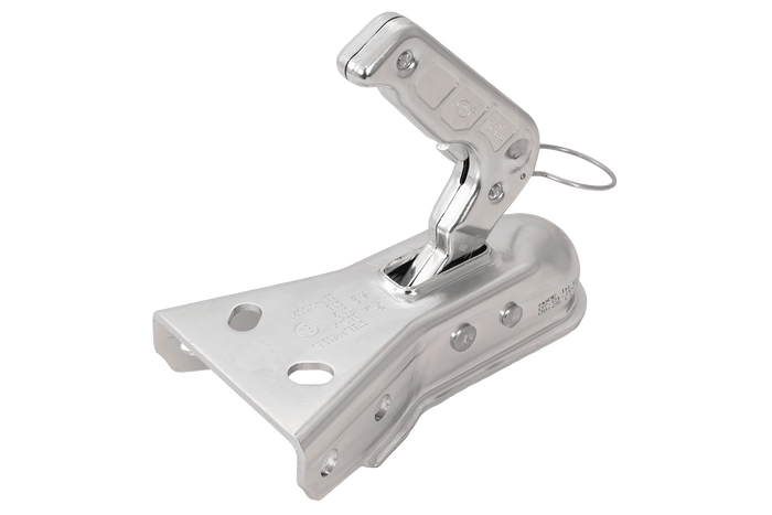 STEELPRESS ZSK-0750K gömbfejes vonóhorog 750 kg-os pótkocsihoz V-típusú vonórúddal