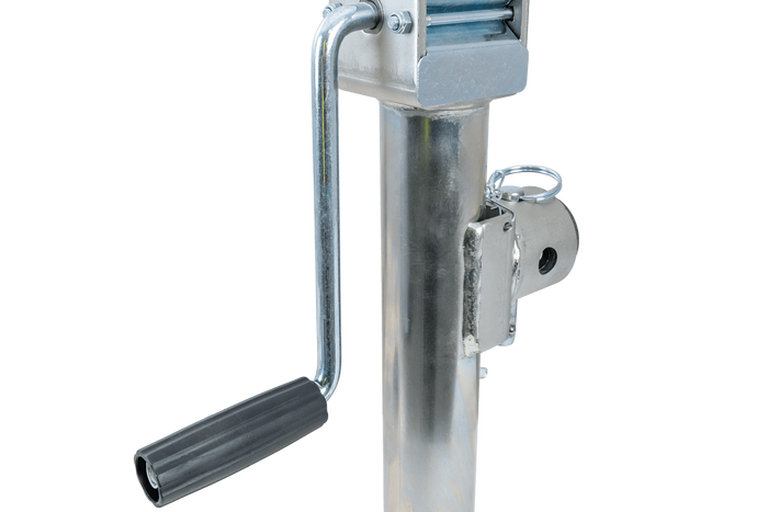 UNITRAILER TJ5001 kihúzható forgattyústartó 1300 kg-os platós pótkocsihoz 364-614 mm