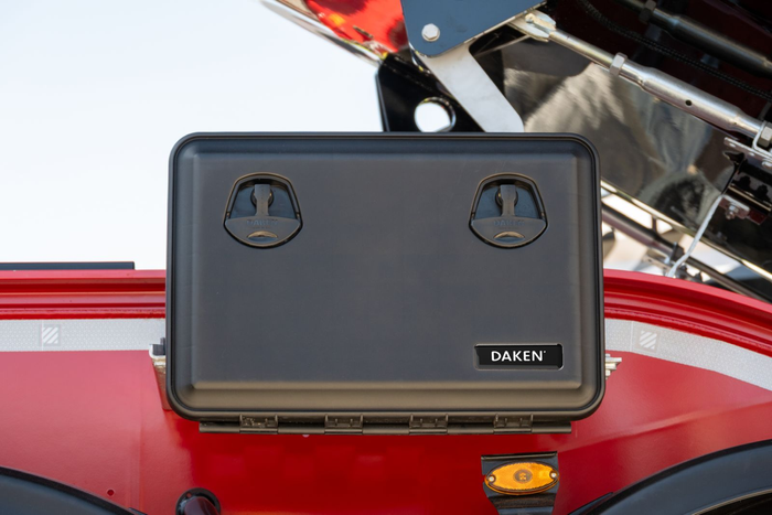 DAKEN 81104 JUST szerszámosláda 600x415x460mm 70l rögzítőkonzolokkal