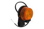 FRISTOM FT-059 LED narancssárga univerzális helyzetjelző lámpa szögletes konzollal