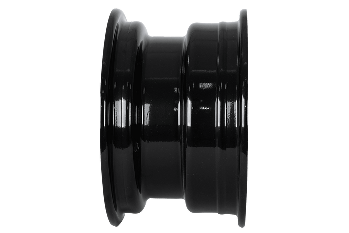 Acélfelni UNITRAILER pótkocsihoz, fekete, 6Jx10"H2, 5x112 ET:-4