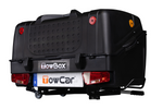 Towbox V1 Black Edition - vonóhorogra szerelhető csomagtartó doboz