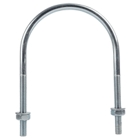 DROMET kerek bilincs anyákkal és alátétekkel M10 115/175