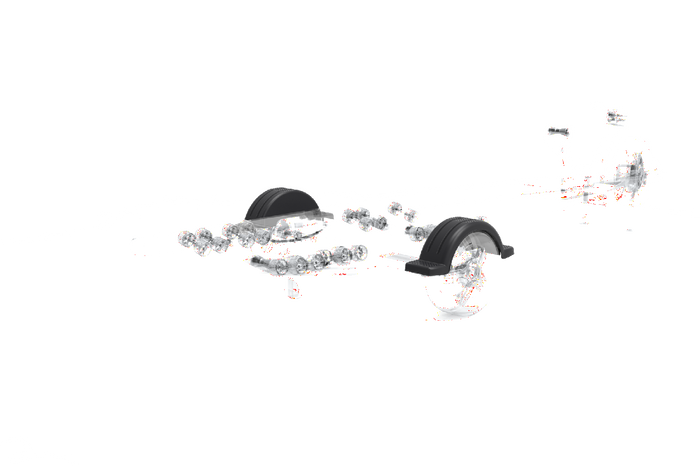 Sárvédő hajóutánfutóhoz 14" DOMAR D20430 kerékív 1080/255mm